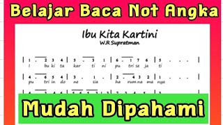 Cara Baca Not Angka - Lagu Ibu Kita Kartini
