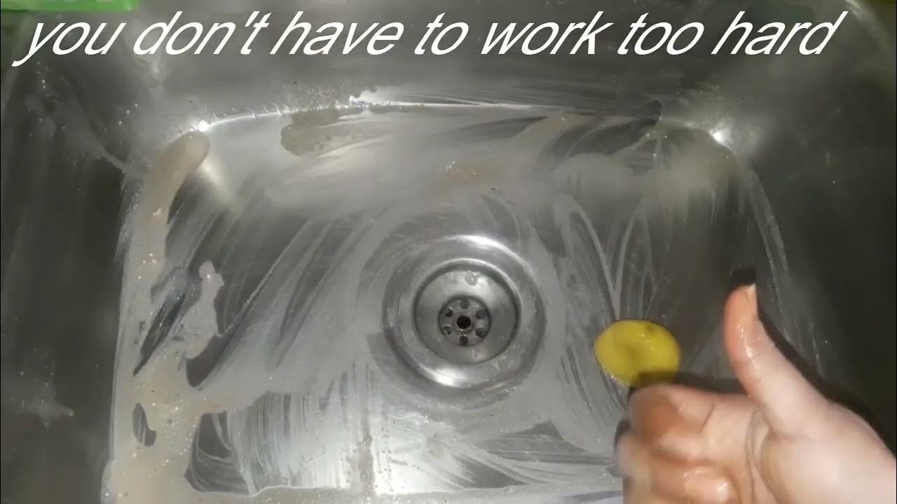 How To Clean Sink inspiredbydreams Inspired by Dreams YouTube