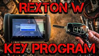 SSANGYONG REXTON W 2016 KEY PROGRAMMING XTOOL IP616