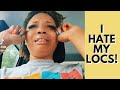 LOC MELTDOWN! She&#39;s on a loc journey and now she&#39;s MAD!