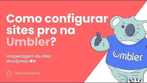 Como Configurar Sites Pro na Umbler e Deixar o WordPress Instalado - Como Hospedar Site WordPress #4