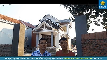 Mẫu Nhà Cấp 4 Đẹp Hiện Đại Tại Lục Nam Bắc Giang Do KISATO Thiết Kế Cho Anh Bến