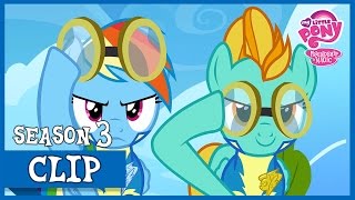 Flying In Pairs Wonderbolts Academy Mlp Fim Hd
