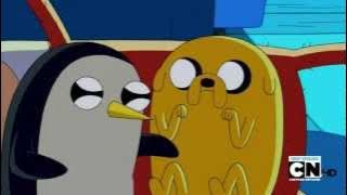Adventure Time Gunter molests Jake