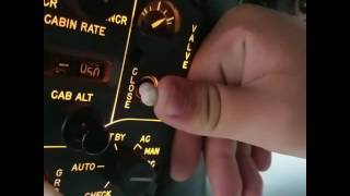 Outflow valve test