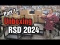 Unboxing  record store day 2024 vinyl records  rsd part 1