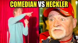 Comedian Puts Trump-Loving Heckler in His Place