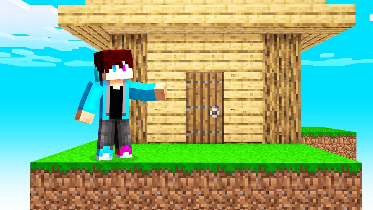 HUIS BOUWEN Op Mijn SKYBLOCK! (Minecraft)