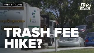 Potential hike in solid waste fees frustrates Florida residents in Port St. Lucie