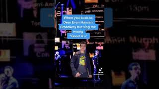 #good4u #oliviarodrigo #dearevanhansen #broadway