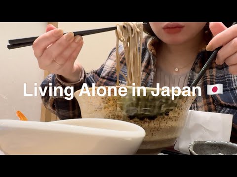 Daily Life Living in Japan | Celebrating Christmas Eve Alone| Grocery Shopping on Holiday