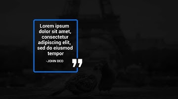 Clean Quotes | After Effects Project Files - Videohive template