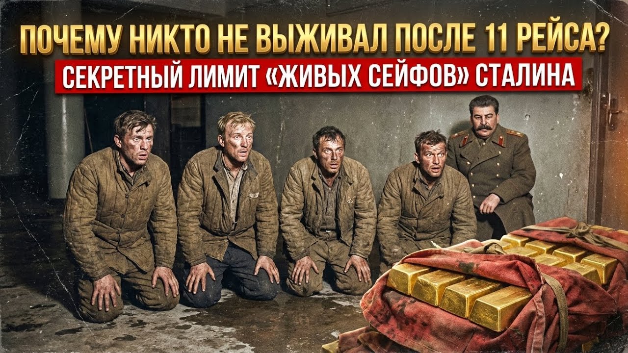ЖРАТЬ ЗОЛОТО И УМИРАТЬ: Как НКВД превратил 308 человек в «ЖИВЫЕ СЕЙФЫ» для Москвы