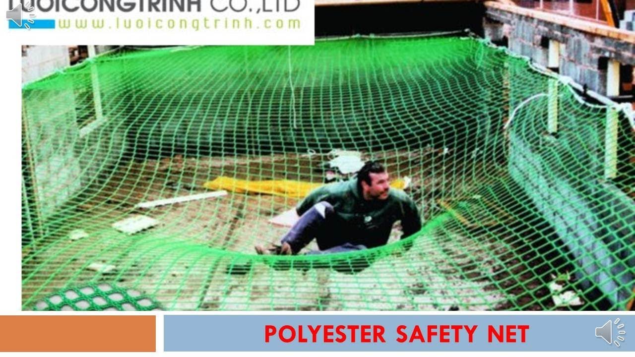 POLYESTER SAFETY NET VIETNAM MANUFACTURER - YouTube