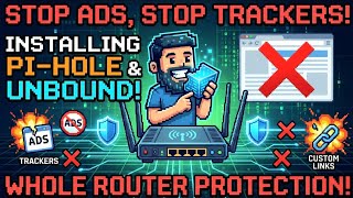 Stop ALL Ads & Trackers Network-Wide! 🚫 (Pi-hole + Unbound Setup) #noads #homelab