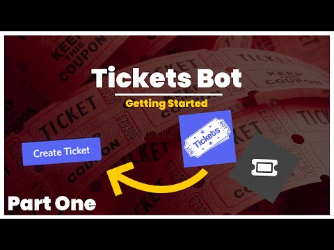 [NEW] Discord Tickets System | Getting Started | Part One | Python