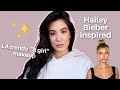 LA "it girl" makeup - hailey bieber-inspired | (fungal acne safe!)