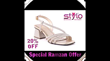 Get 20 Off On Stylo Shoes Summer Colection Special Ramzan Offers 