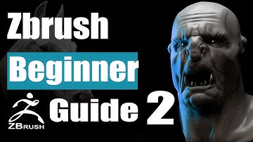Beginners Guide to Zbrush ep 2
