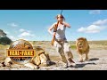 Lion takes revenge on trophy hunter real or fake