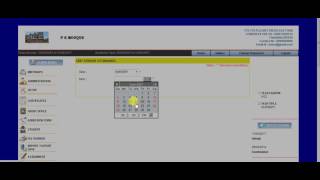 view and edit attendance report by admin login