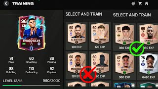 DO THIS!! ✅ SECRET TRICK TO TRAIN PLAYERS IN FC MOBILE || SAVE COINS 💰