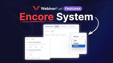 WebinarFuel Features - Double Your Webinar Sales with Automated Encore Sessions