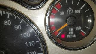2015 Mack Garbage truck cold start