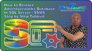 SQL Как восстановить базу данных AdventureWorks на SQL Server | Пошаговое руководство по SSMS