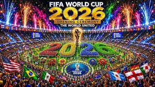 ONE WORLD, ONE GAME 🌍🏆 Official World Cup 2026 Anthem (Music Video) 8K screenshot 5