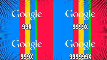Google Ident Intro Getting 999999X Speed