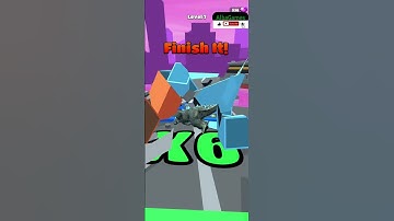 Kaiju Run 🐒🦍🦖 ( Android Gameplay Level Up All Level New Android Game ) #shorts game