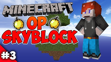 Minecraft OP Skyblock Server V1.8 - 1.8.8 Episode 3 | Still building | With special guest!