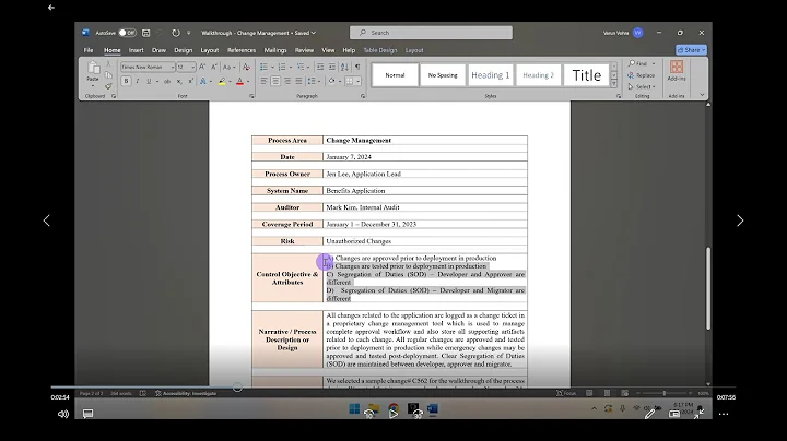 IT with Varun Vohra - ITGC & Risk - Change Management - Hands-on Walkthrough (Promo)