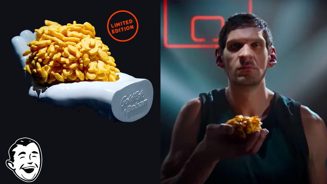 Goldfish cracker fans needs this dish the size of NBA star Boban