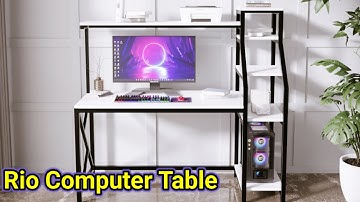 Assembly instructions of the Rio Computer Table Table by Riyan Luxiwood