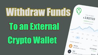 Learn How to Withdraw Funds to an External Crypto Wallet with Uphold for Beginners Tutorial