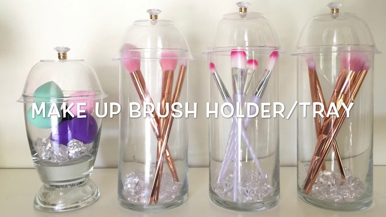 The Dollar Tree paintbrush holder carousels are PERFECT for holding makeup  brushes. I wish I had grabbed a couple more now. I'm always up for a cheap  hack! Lol. : r/MakeupAddiction