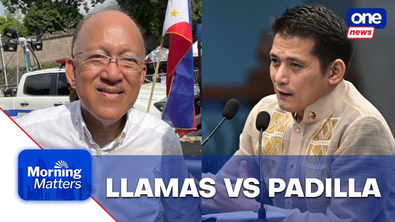 Llamas on Padilla’s election challenge: Hindi ko type ’yon | Morning Matters 