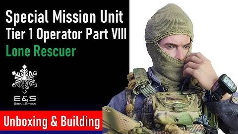 Unboxing and quick building of 1/6 Easy&Simple Lone Rescuer SAS Hero of Nirobi