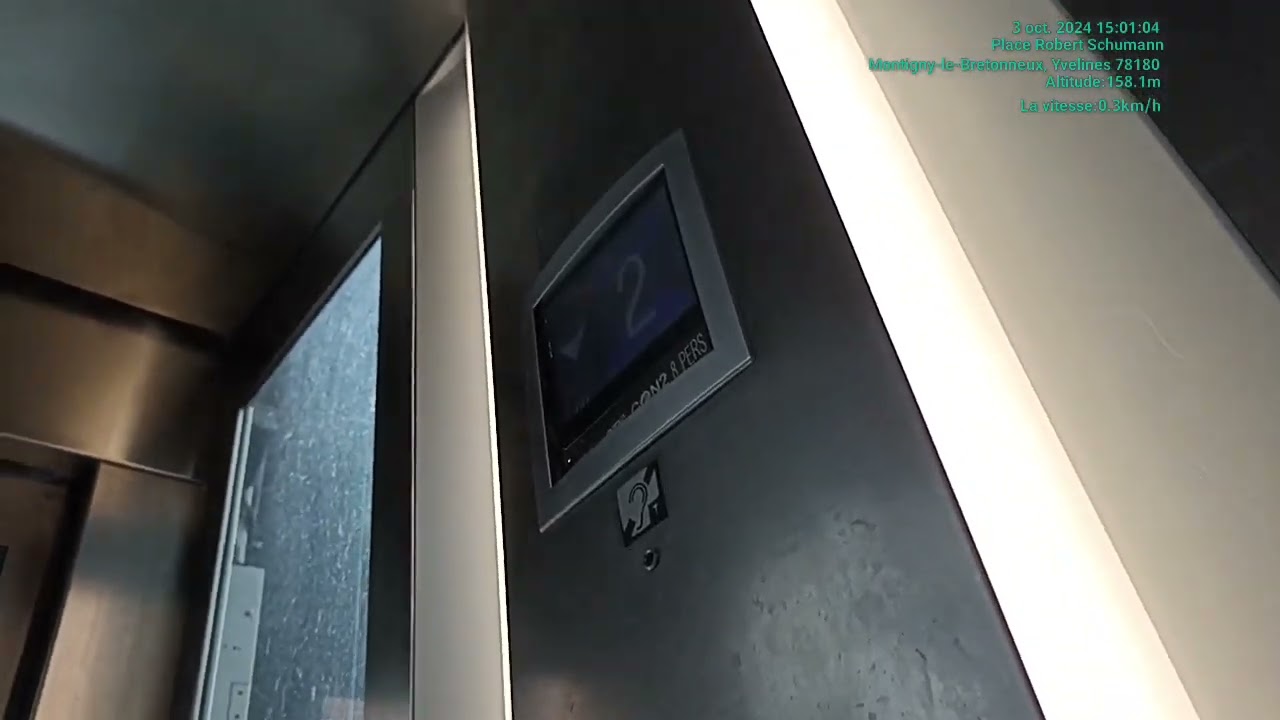 Otis Gen2 Vitrée (2014) : Montigny le Bretonneux