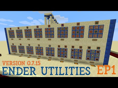 Mod Spotlight - Ender Utilties EP1: Basic Items (ver 0.7.15)