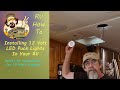 Installing 12 volt LED Ceiling lights in your RV || RV How-To