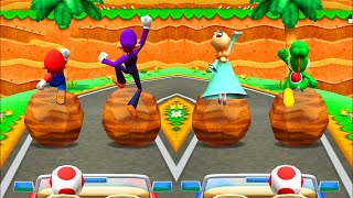 Mario Party The Top 100 Minigames - Mario vs Waluigi vs Yoshi vs Rosalina