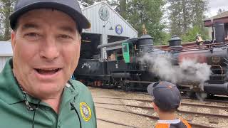 1875 Baldwin Locomotive Steamed Up for the First Time Since 1942!