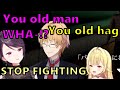 [Eng Sub] Gundou and Kanda's passionate fight made Hoshikawa fall off her chair [Nijisanji]