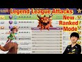 Legend League Attacks October Season Day4 RR With Army Link