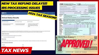 2024 IRS TAX REFUND UPDATE - New Refunds Approved, Transcript Updates, ID Verification, IRS Notices