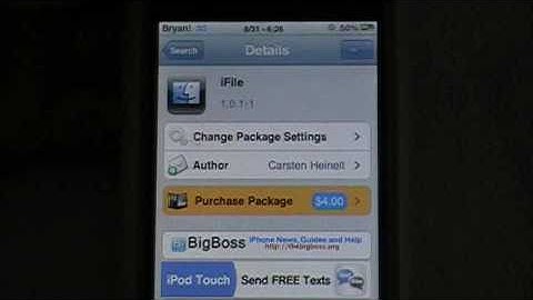 How to change the text oniPod Touch or iPhone----no computer