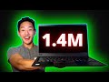 HOW MUCH I MAKE WITH 1.4M VIEWS | YouTuber (no clickbait)